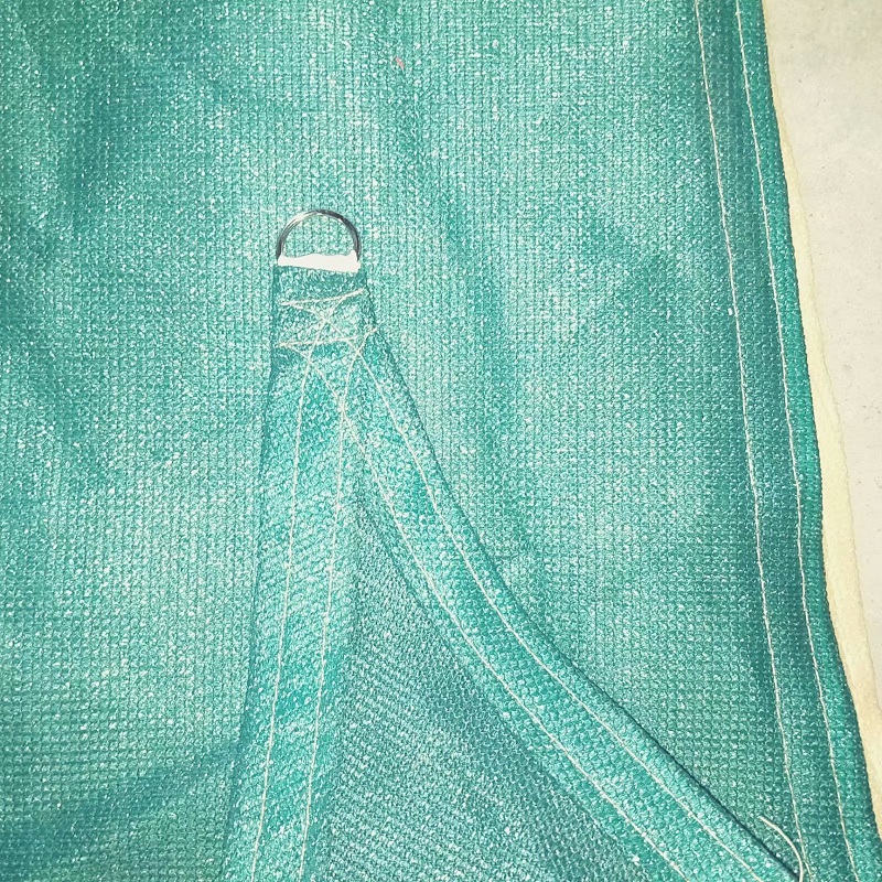 Malla de alambre Lámpara Protección de la pantalla Fuerte Red exterior de sombra de sol verde
